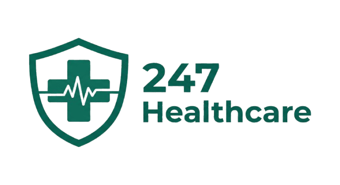 247 healthcare logo